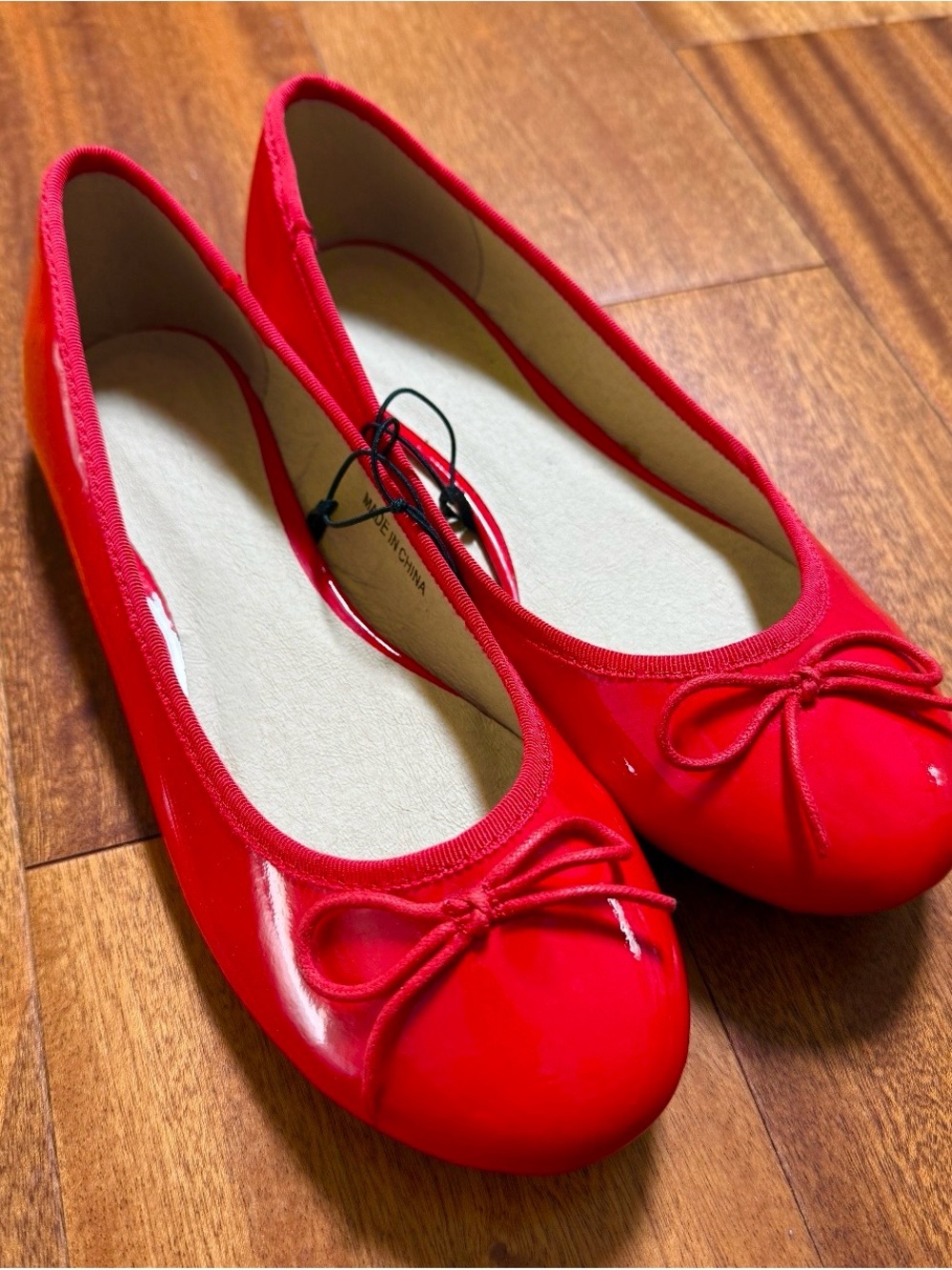 Red Patent - Ballet Flats